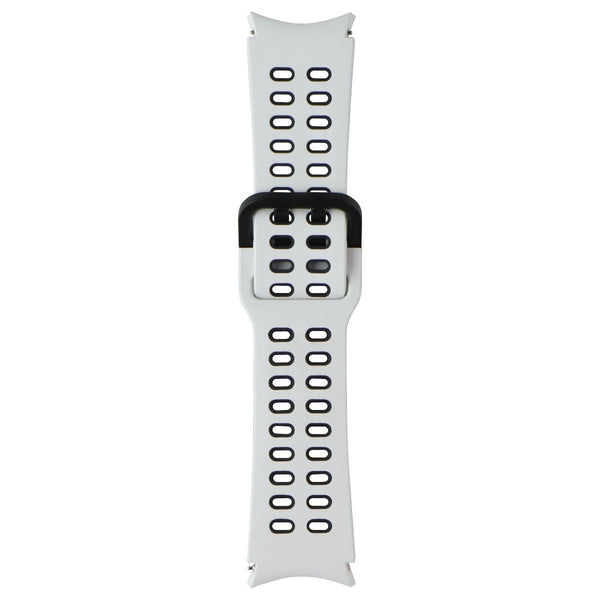 Samsung (20mm, S/M) Extreme Sport Band for Samsung Galaxy Watch4 - White/Black