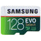 Samsung EVO Select (MB-ME128GA/AM) 128GB 100MB/s (U3) MicroSDXC UHS-I Card