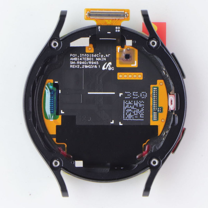 Repair Part Assembly OLED/Frame for Galaxy Watch6 (LTE, 44mm/SM-R945) Graphite