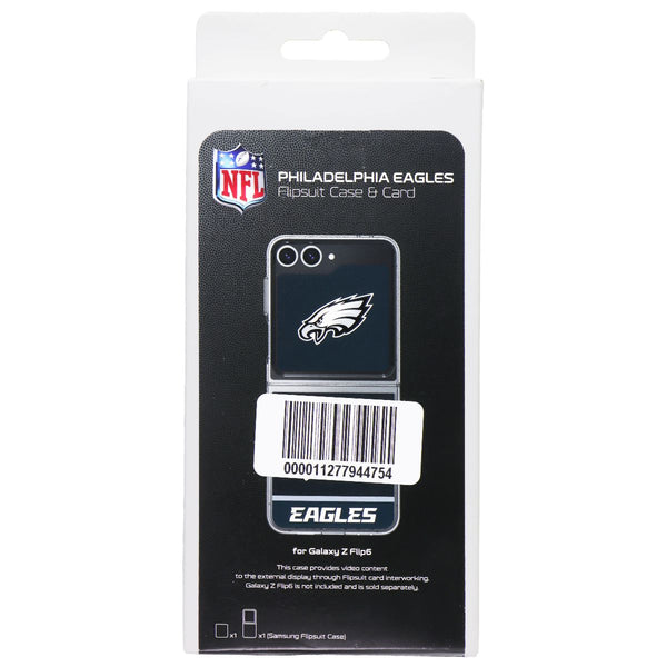 Samsung Flipsuit Case & Card for Galaxy Z Flip6 - NFL Philadelphia Eagles