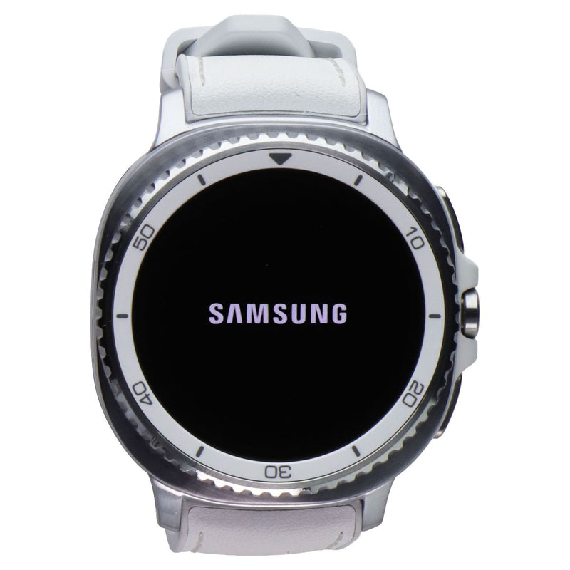 Samsung Galaxy Watch8 Classic (46mm) LTE Unlocked (SM-L505U) - White/Hybrid Band