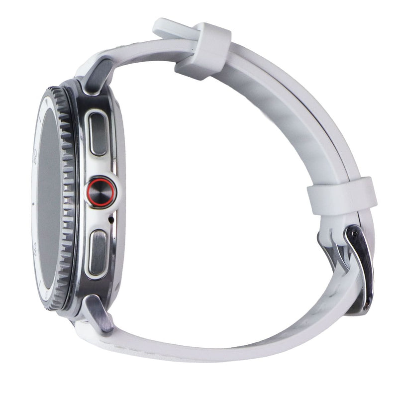 Samsung Galaxy Watch8 Classic (46mm) LTE Unlocked (SM-L505U) - White/Hybrid Band