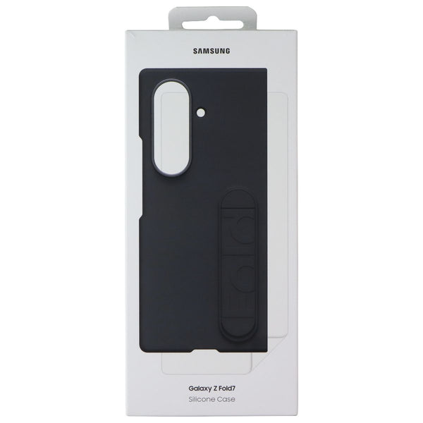 Samsung Official Silicone Case and Film for Galaxy Z Fold7 - Black