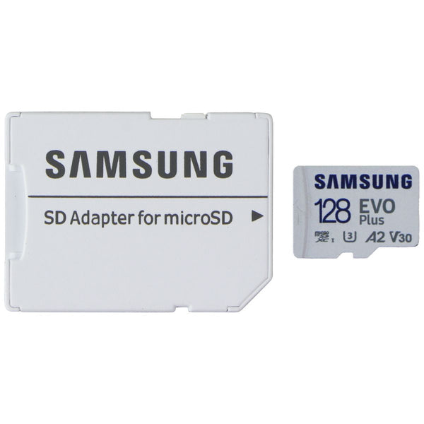 Samsung 128GB EVO Plus microSDXC Card w/Adapter - A2 Class 10 U3 V30 (130MB/s)