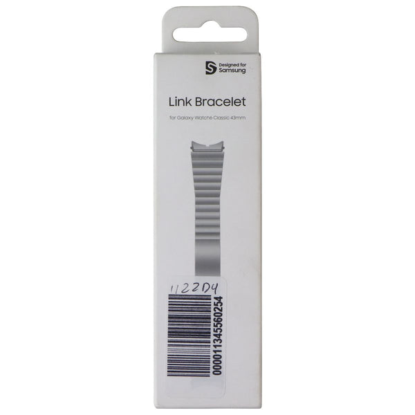 Samsung Watch Link Bracelet Band for Galaxy Watch6 Classic (43mm) - Small/Silver