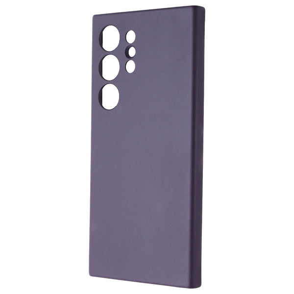 Samsung Official Vegan Leather Case for Galaxy S24 Ultra - Dark Violet