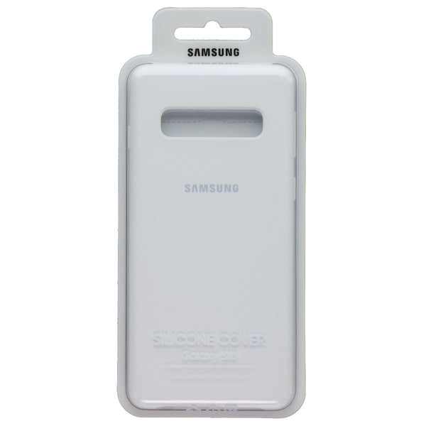 Samsung Official Silicone Cover Case for Samsung Galaxy S10 - White