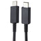 Samsung Official (5A / 1.8m) USB Cable - USB-C to USB-C - Black (EP-DX510JBEG)