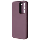Samsung Official Smart Clear View Cover for Samsung Galaxy S22 - Burgundy