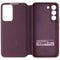 Samsung Official Smart Clear View Cover for Samsung Galaxy S22 - Burgundy