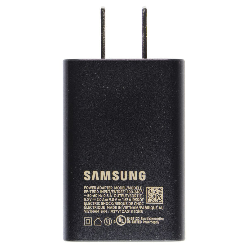 Samsung 15W USB-C Wall Charger with 1m USB-C Cable - Black