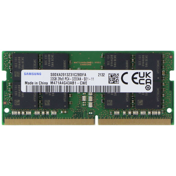 Samsung 32GB DDR4 3200MHz SODIMM RAM (M471A4G43AB1-CWE)