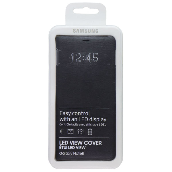 Samsung Official LED View Wallet Cover for Samsung Galaxy Note8 - Black