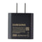 Samsung 25W USB-C Wall Charger with 1m USB-C Cable - Black