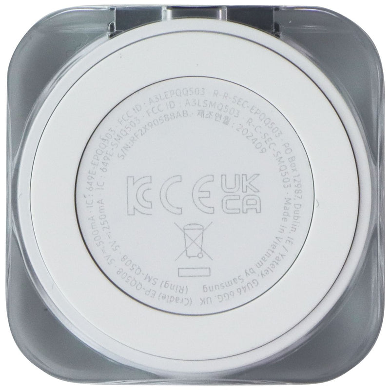 Samsung Galaxy AI Smart Ring Bluetooth Fitness Tracker - Size 8/Titanium Black