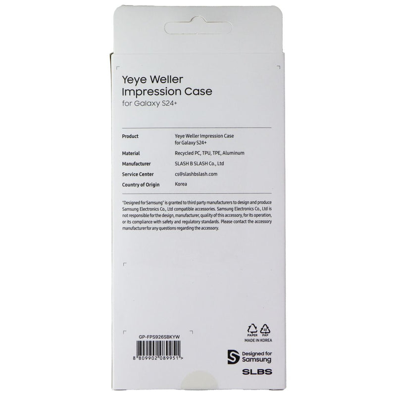Samsung Yeye Weller Impression Case for Galaxy S24+ (Plus)