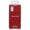 Samsung Leather Back Cover for Samsung Galaxy S20 / Galaxy S20 5G - Red