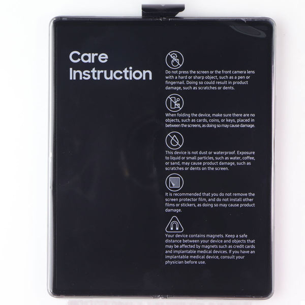 Repair Part SVC LCD Assembly Octa Kit (E/ZN/PF) for Galaxy Z Fold2 F916U Black