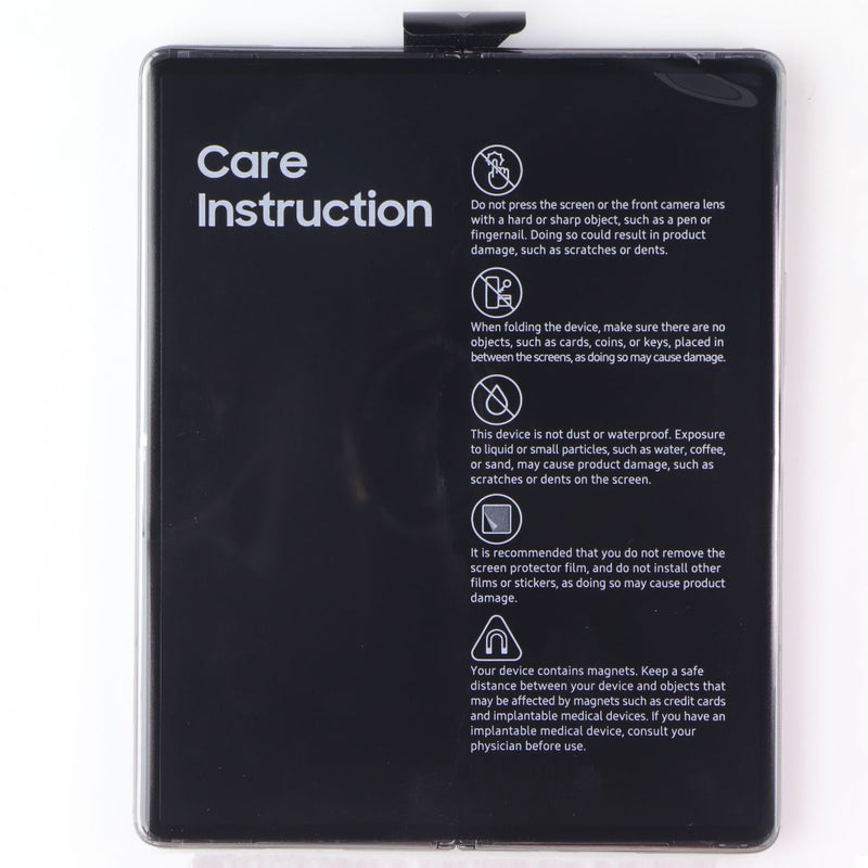 Repair Part SVC LCD Assembly Octa Kit (E/ZN/PF) for Galaxy Z Fold2 F916U Black