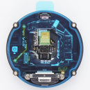 Repair Part MEA Rear Case with Sensor for Galaxy Watch 4 (44mm) - Black (R875)