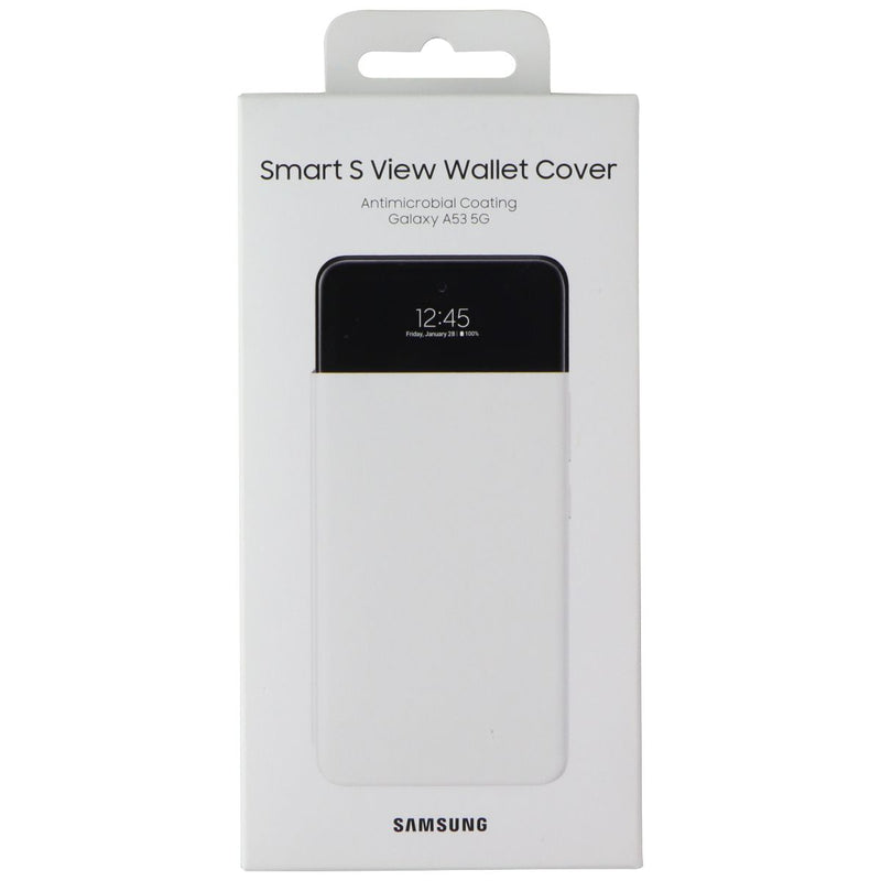 Samsung S View Wallet Cover for Samsung Galaxy A53 5G - White