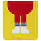 Samsung Friends Flipsuit Card for Galaxy Z Flip6 - Red Sticky Monster Lab