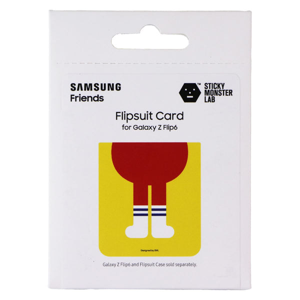 Samsung Friends Flipsuit Card for Galaxy Z Flip6 - Sticky Monster Lab