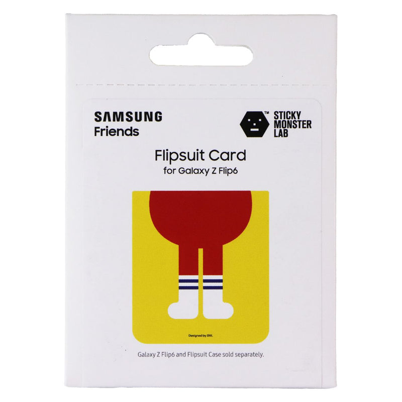 Samsung Friends Flipsuit Card for Galaxy Z Flip6 - Sticky Monster Lab