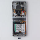 Repair Part SVC LCD Assembly Octa Kit E/ZU/PF for Galaxy Flip3 5G F711U Silver