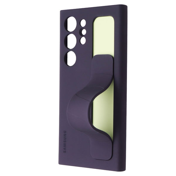 Samsung Official Standing Grip Case for Samsung Galaxy S24 Ultra - Dark Violet