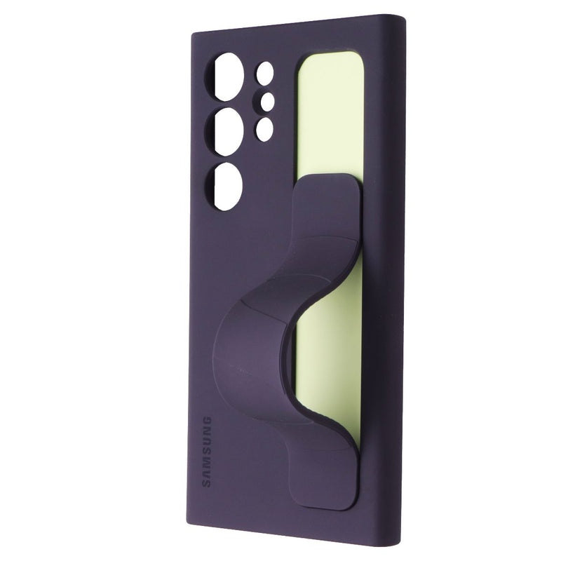 Samsung Official Standing Grip Case for Samsung Galaxy S24 Ultra - Dark Violet