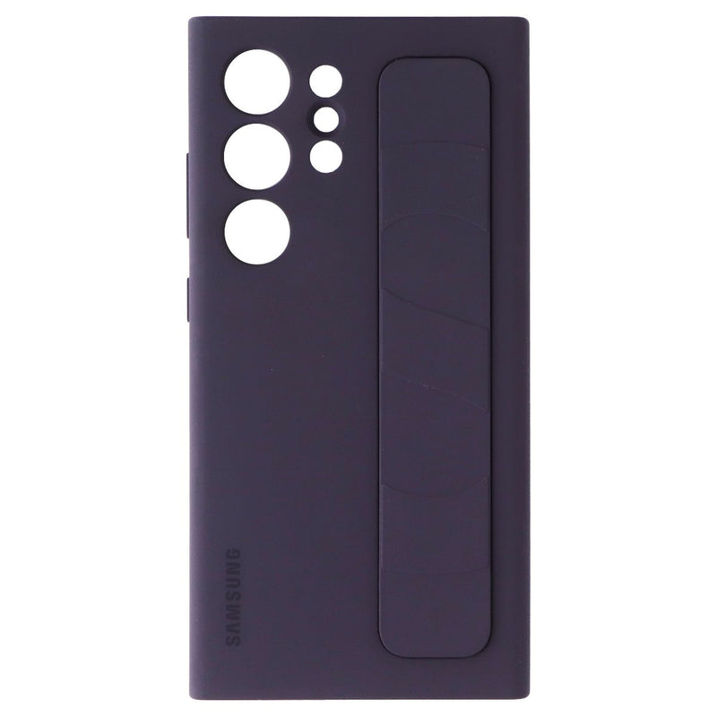Samsung Official Standing Grip Case for Samsung Galaxy S24 Ultra - Dark Violet