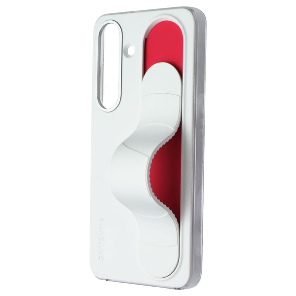 Samsung Official Standing Grip Case for Samsung Galaxy S25 - White