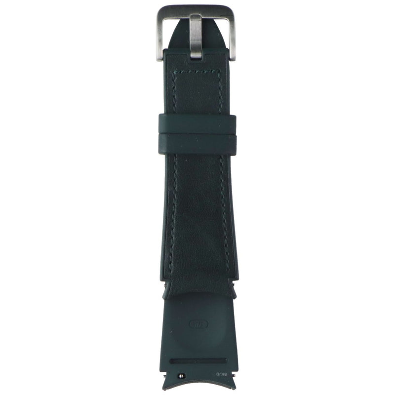 Samsung Hybrid Leather Band for Galaxy Watch4 & Later (20mm) S/M - Green