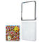 Samsung Official Flipsuit Case for Galaxy Z Flip7 - Transparent/Emoji