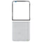 Samsung Official Flipsuit Case for Galaxy Z Flip7 - Transparent/Emoji