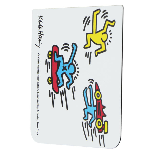 KEITH HARING People Flipsuit Card for Galaxy Z Flip5 Flipsuit Case - White