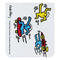 KEITH HARING People Flipsuit Card for Galaxy Z Flip5 Flipsuit Case - White