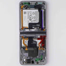 Repair Part SVC Case ASSM Front+Batt for Galaxy Z Flip4 - GH82-32908F Pink Gold