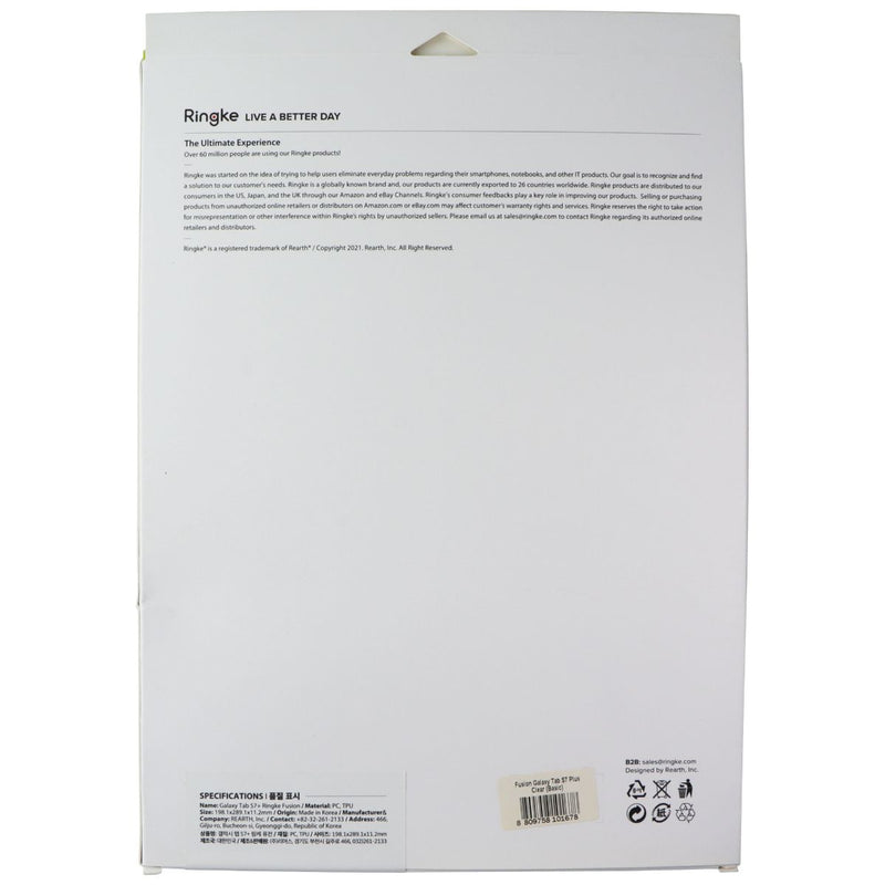 Ringke Fusion Case for Samsung Galaxy Tab (S7+) Plus - Clear