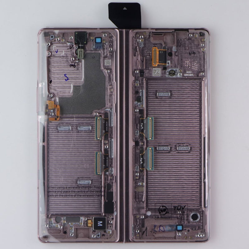 Repair Part SVC LCD Assembly Kit E/DN/PF for Galaxy Z Fold2 (F916) - Bronze/Gold