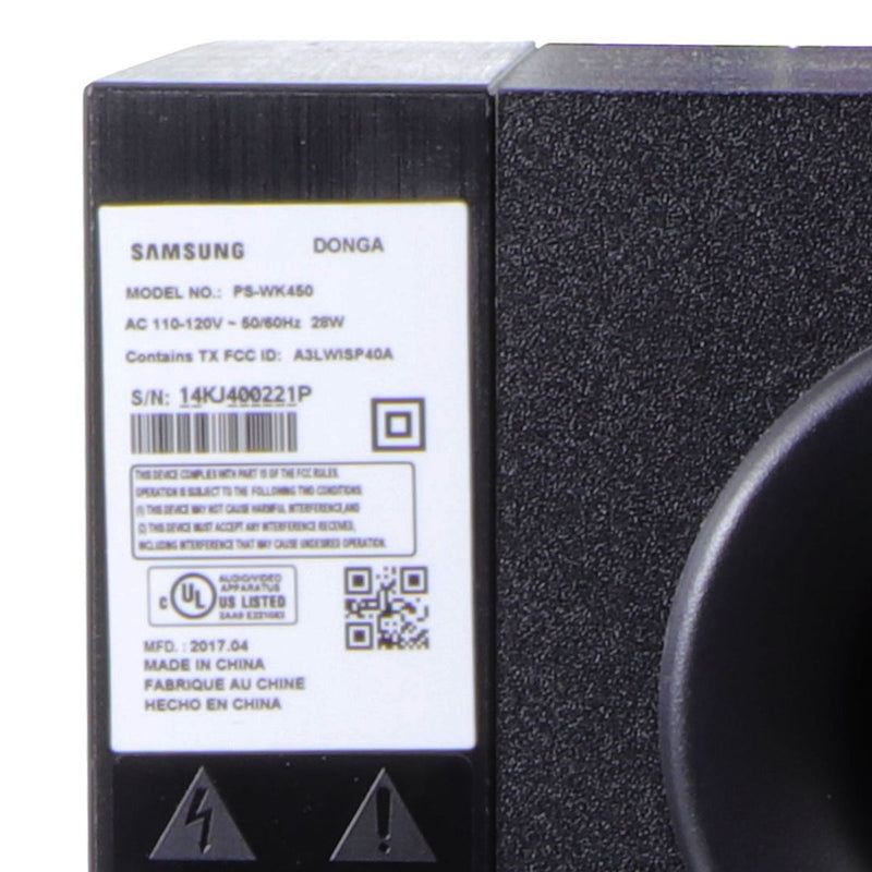 Samsung (PS-WK450) Subwoofer and (HW-KM45C) Soundbar Theater System w/Remote
