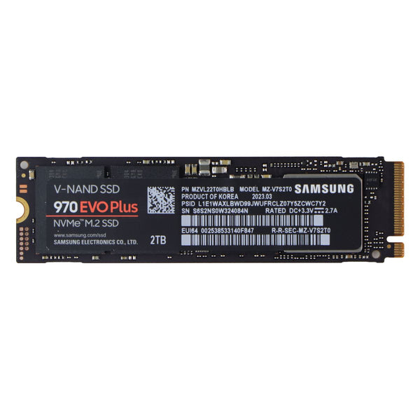 Samsung (2TB) 970 Evo Plus NVMe M.2 Internal V-NAND SSD - 3500MBs (MZ-V7S2T0)