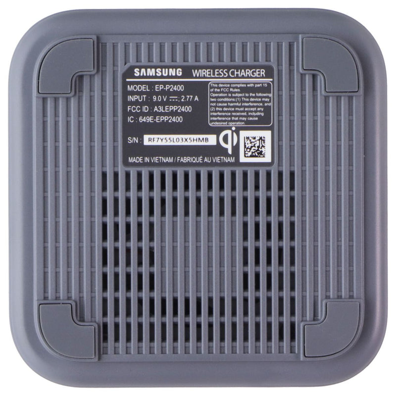 Samsung Super Fast (15W) Wireless Charger with USB-C (1m) Cable - Gray