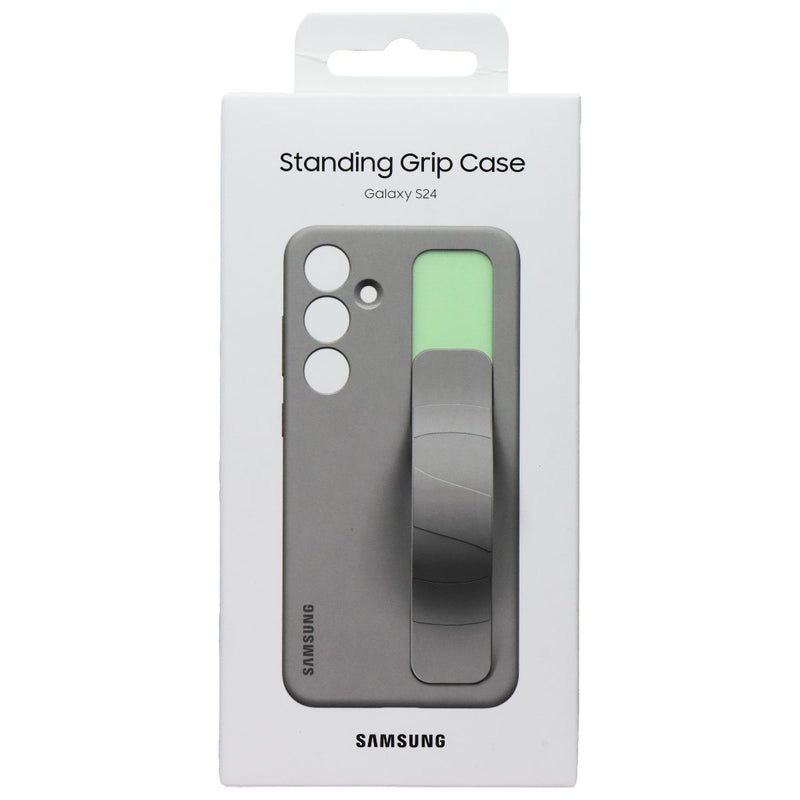 Samsung Official Standing Grip Case for Samsung Galaxy S24 - Taupe