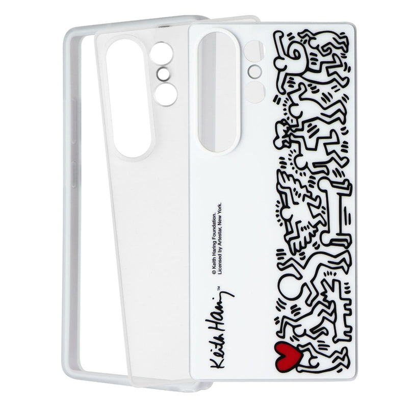 Samsung Flipsuit Series Case for Samsung Galaxy S25 Ultra - White (Keith Haring)