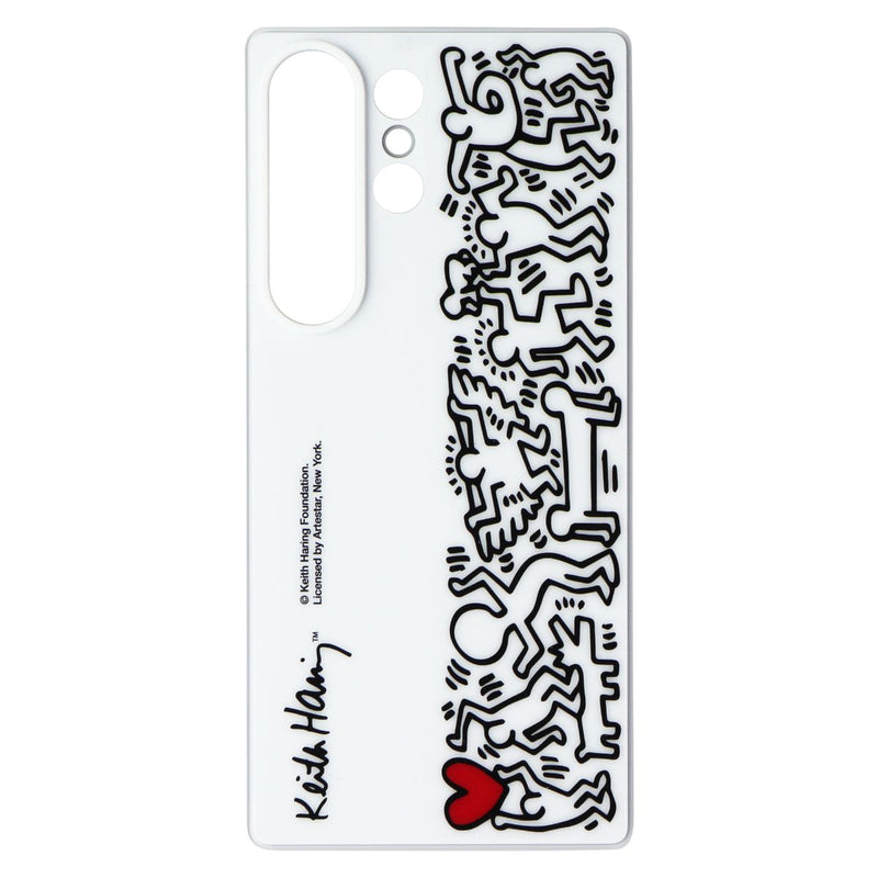 Samsung Flipsuit Series Case for Samsung Galaxy S25 Ultra - White (Keith Haring)
