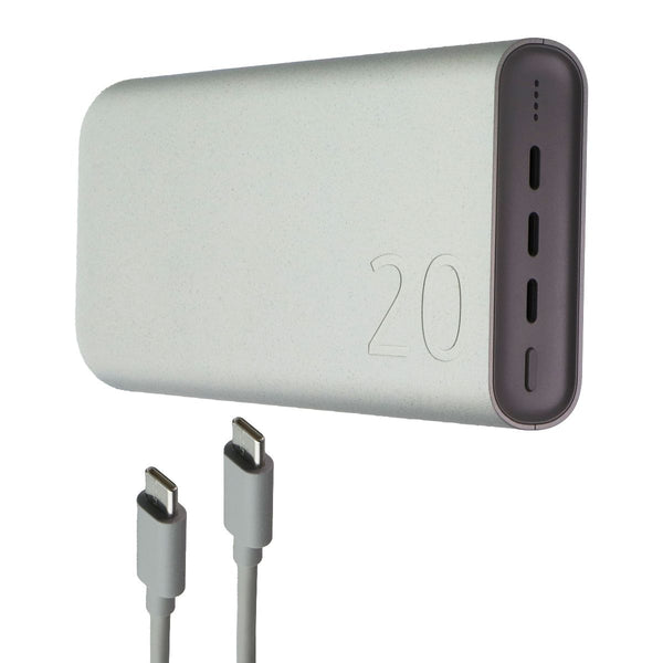 Samsung (20,000mAh) 3-Port 45W PD Fast Charge Battery Pack - Beige (EB-P4520XUE)