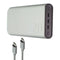 Samsung (20,000mAh) 3-Port 45W PD Fast Charge Battery Pack - Beige (EB-P4520XUE)