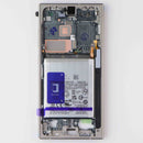 Repair Part SVC Case ASSM Front+Batt for Galaxy S24 Ultra - GH82-33388A - Black